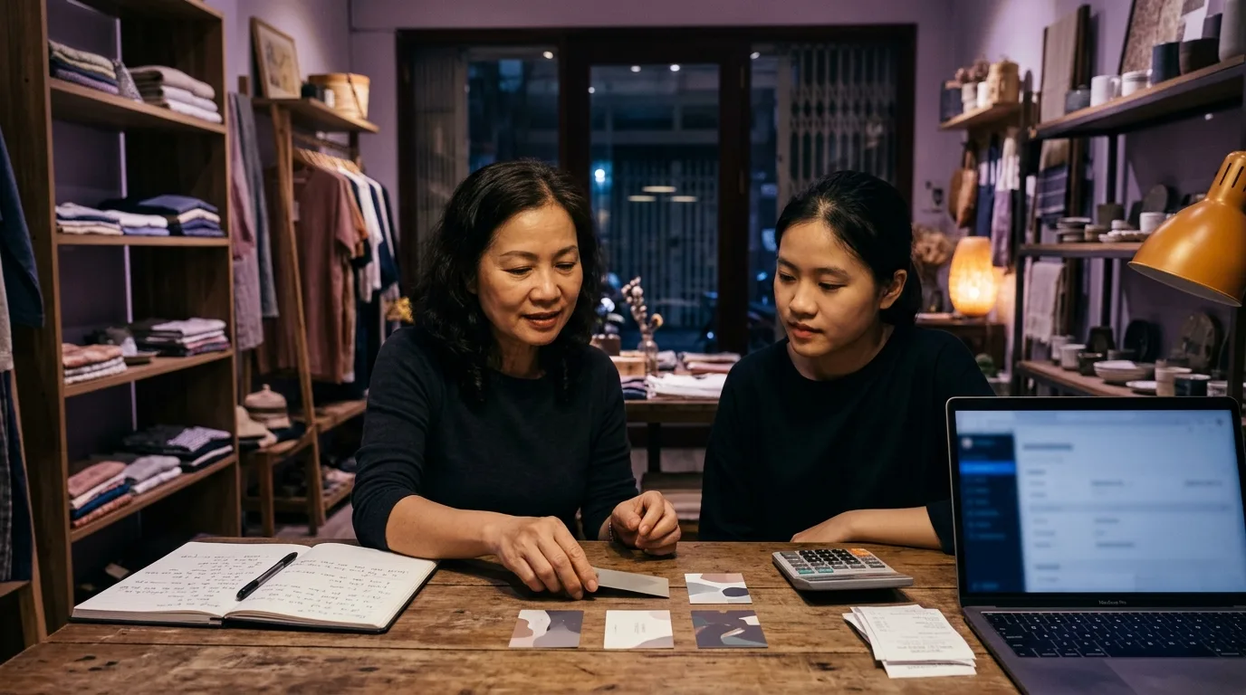 Chủ shop cùng nhân viên rút năm lựa chọn phần mềm xuống còn hai